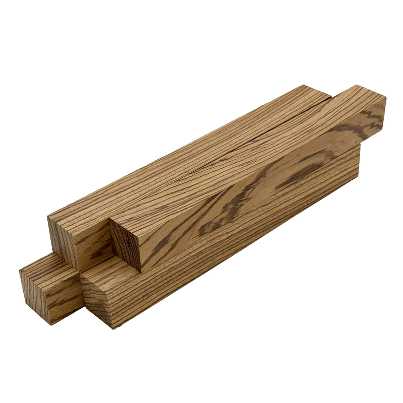 Zebrawood Turning Blank Squares - 1.5" x 1.5" (4 Pcs)