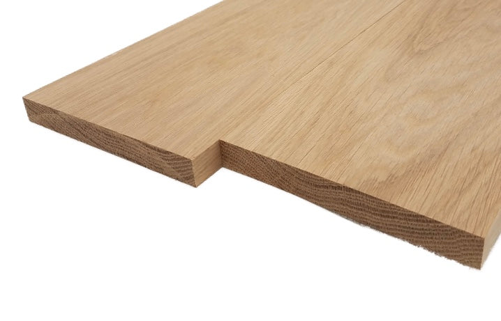 White Oak Lumber Board - 3/4" x 6" (2 Pcs)
