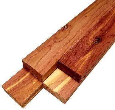 Aromatic Cedar two sides sanded to 3/4" thickness, 3" wide