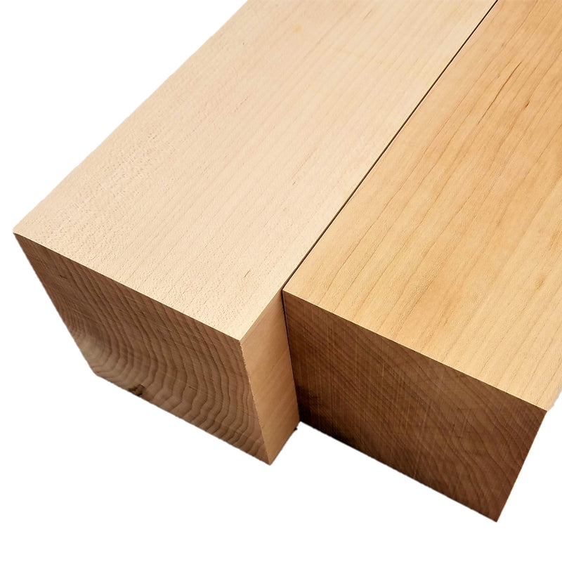 Maple Lumber Square Turning Blanks - 3" x 3"