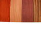 Imported Exotic Hardwood Variety Pack - Zebrawood, Purpleheart, Padauk, Okoume - 3/4" x 6" (4 Pcs)