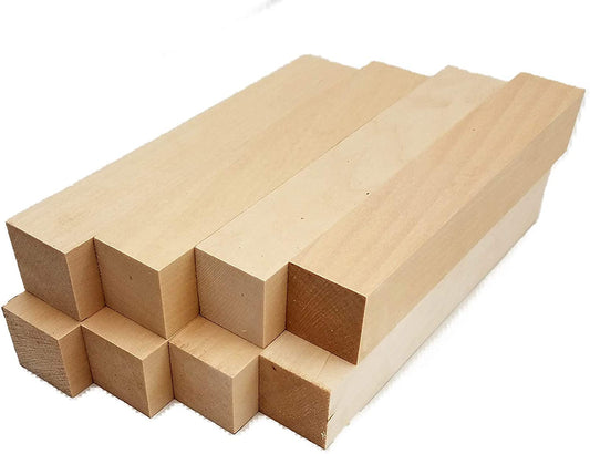 Basswood Carving Blocks - 1" x 1" x 6"