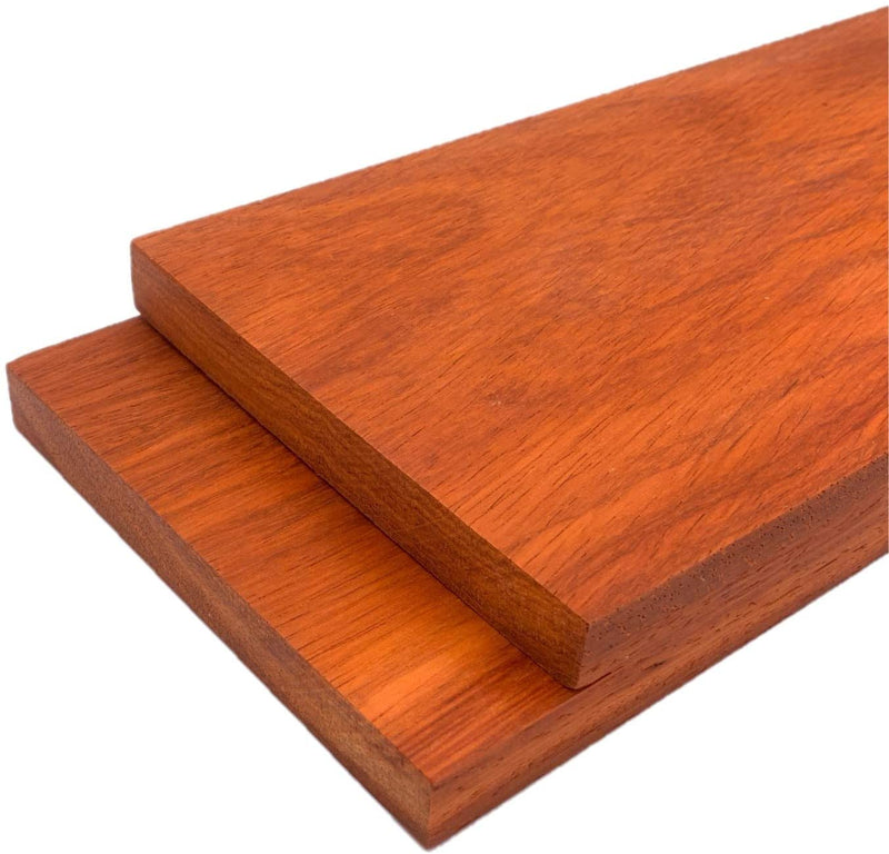 Padauk Lumber Board - 3/4" x 6" (2 pcs)