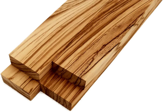 Zebrawood Lumber Board - 3/4" x 2" (4 Pcs)