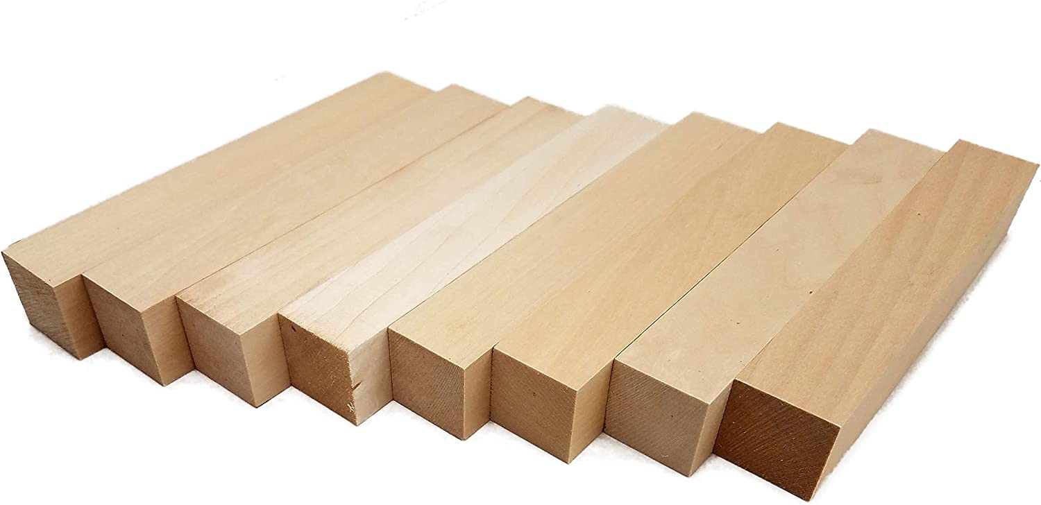 1 x 1 x 10Basswood Carving Wood Blocks Craft Lumber *KILN DRIED