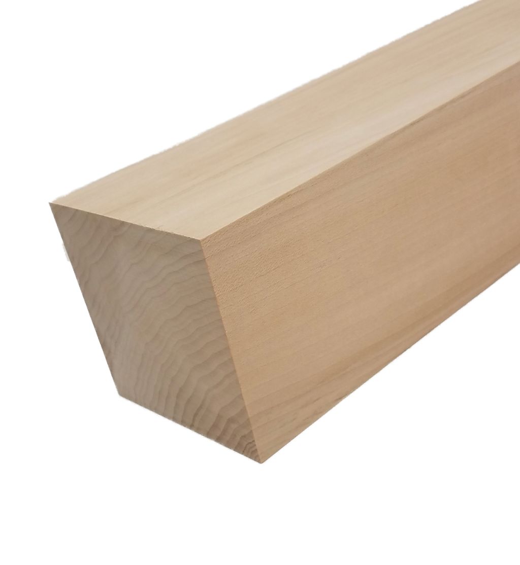 Basswood Lumber Carving Blocks - 4" x 4" (1Pc)