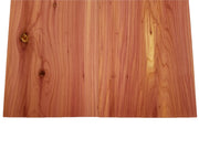 Aromatic Cedar two sides sanded to 3/4" thickness, 8" wide