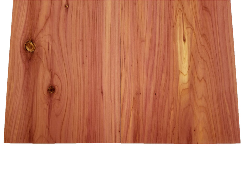 Aromatic Cedar two sides sanded to 3/4" thickness, 8" wide