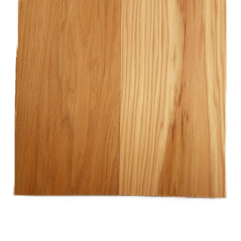 Hickory Lumber Board - 3/4" x 4" (2 Pcs)
