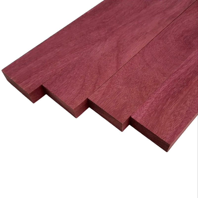 Purpleheart Lumber Board - 3/4" x 2" (4 Pcs)