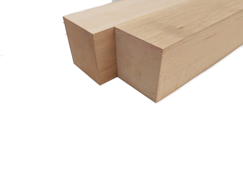 Basswood Lumber Wood Turning Blanks Size: 3" x 3"