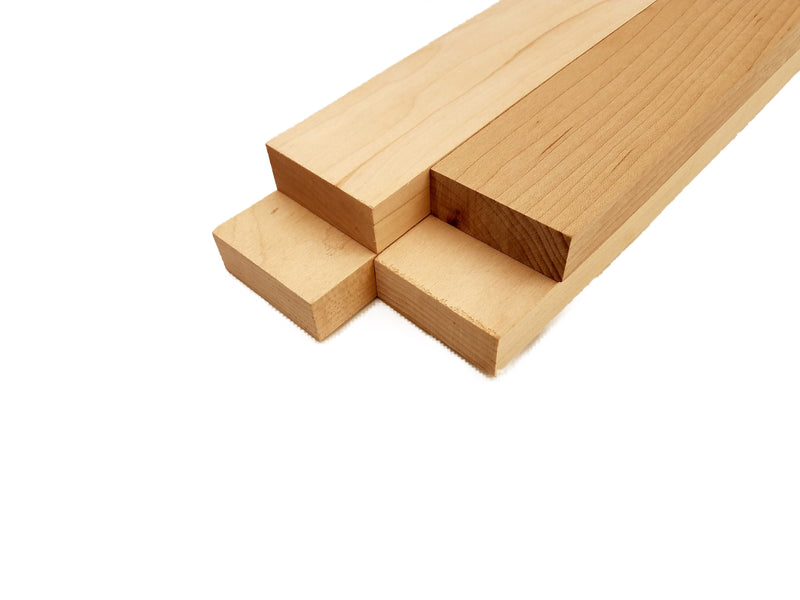 Maple Lumber Board - 3/4" x 2" (4 Pcs)