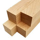Maple Lumber Square Turning Blank - 2.5" x 2.5" (4 Pcs)