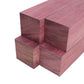 Purpleheart Lumber Square Turning Blanks - 2" x 2" (4 Pcs)