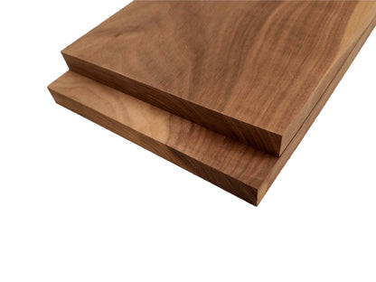 Black Walnut Lumber Board - 3/4" x 8" (2 Pcs)