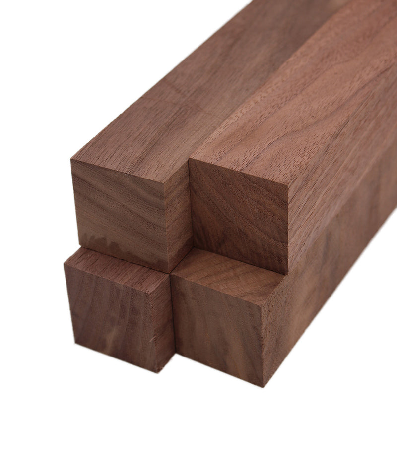 Walnut Turning Blank Squares - 1.5" x 1.5" (4 Pcs)