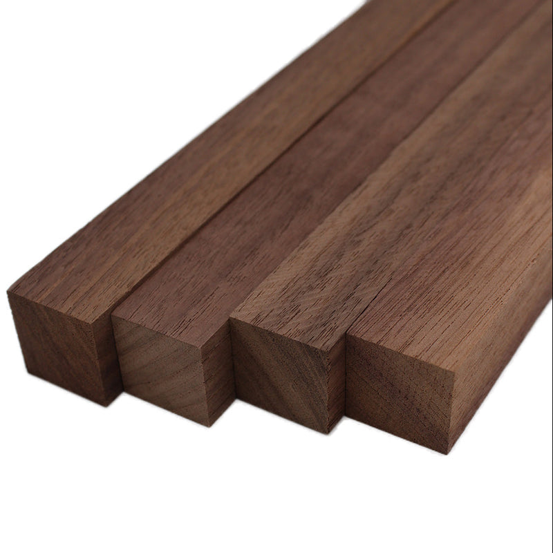 Walnut Turning Blank Squares - 1" x 1" (4 Pcs)