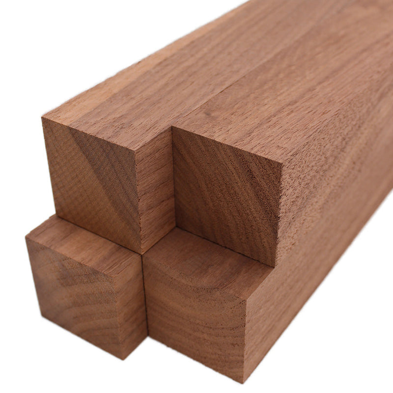 Walnut Turning Blank Squares - 2" x 2" (4 Pcs)