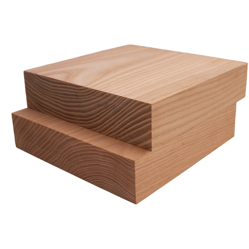 White Ash Bowl Blank - 2" (2pcs)