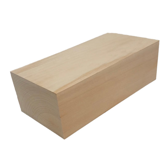 Basswood Lumber Carving Blocks - 4" x 8" (1 Pc)