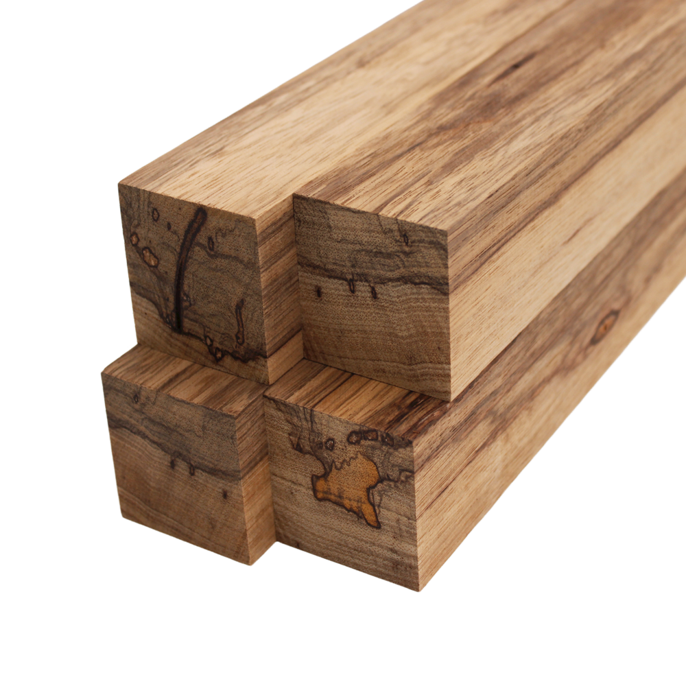 Black Limba Lumber Square Turning Blanks - 2