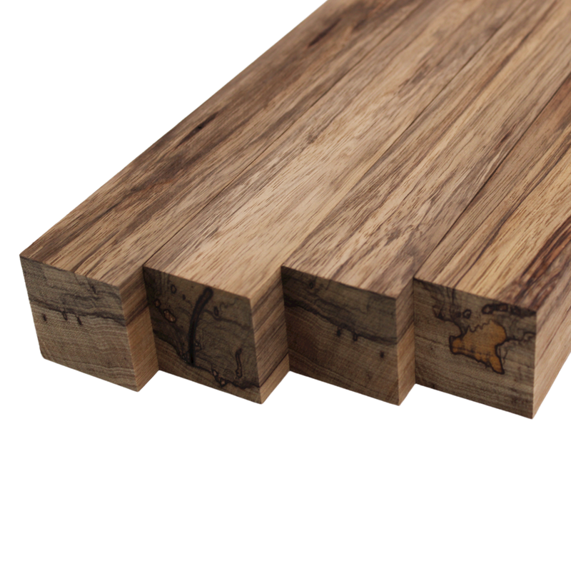 Black Limba Lumber Square Turning Blanks - 2" x 2" (4 Pcs)