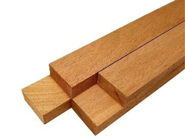 Mahogany Lumber Board - 3/4" x 2" (4 Pcs)