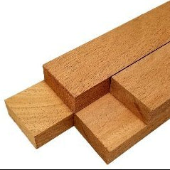 Mahogany Lumber Board - 3/4" x 2" (4 Pcs)