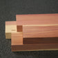 Aromatic Cedar two sides sanded to 3/4" thickness, 2" wide