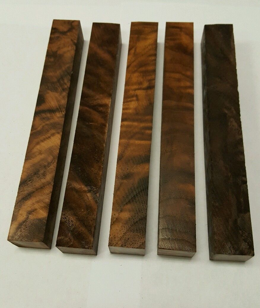 Pack Of 100, American Walnut Wood Pen Blanks 3/4 x 3/4 x 6