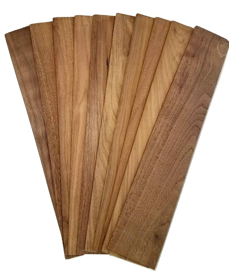 Black Walnut Thin Sawed Lumber  - 1/8" x 3" x 18"
