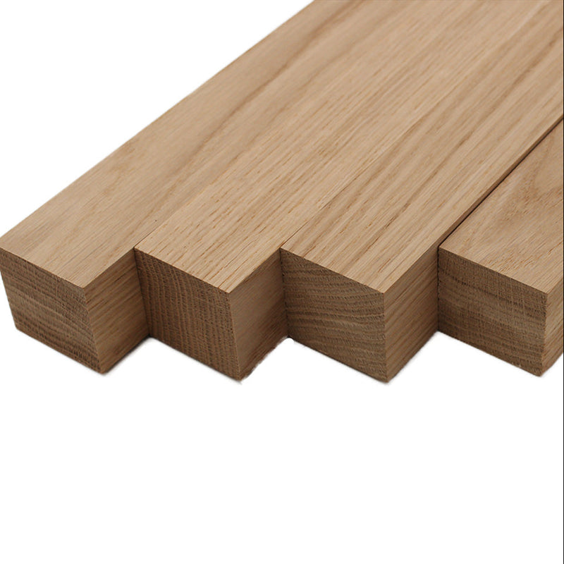 White Oak Turning Blanks (4pc) 2" x 2"